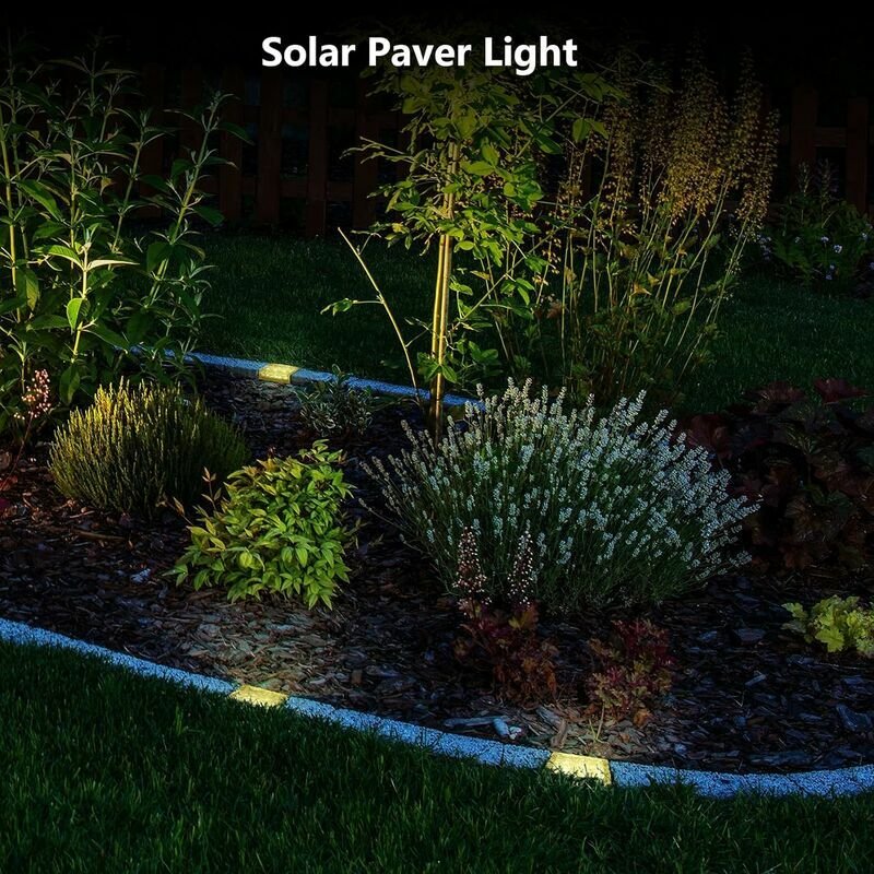 Solar Brick Lights (Warm White) 2 Pack - Image 6