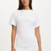 Boxy Tuck T-Shirt Mini Dress