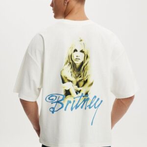 Britney Spears Cropped Fit Music T-Shirt