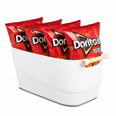 Storage Tub Wooden Handle - Large - 2 Pack