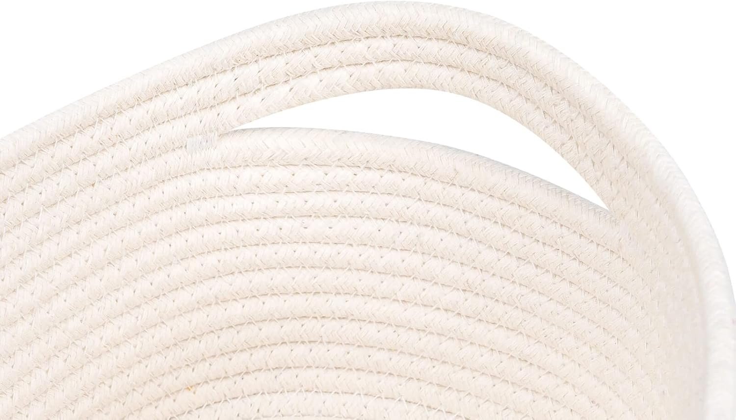 Small Storage Baskets - Off White - 2 Packs - Image 3