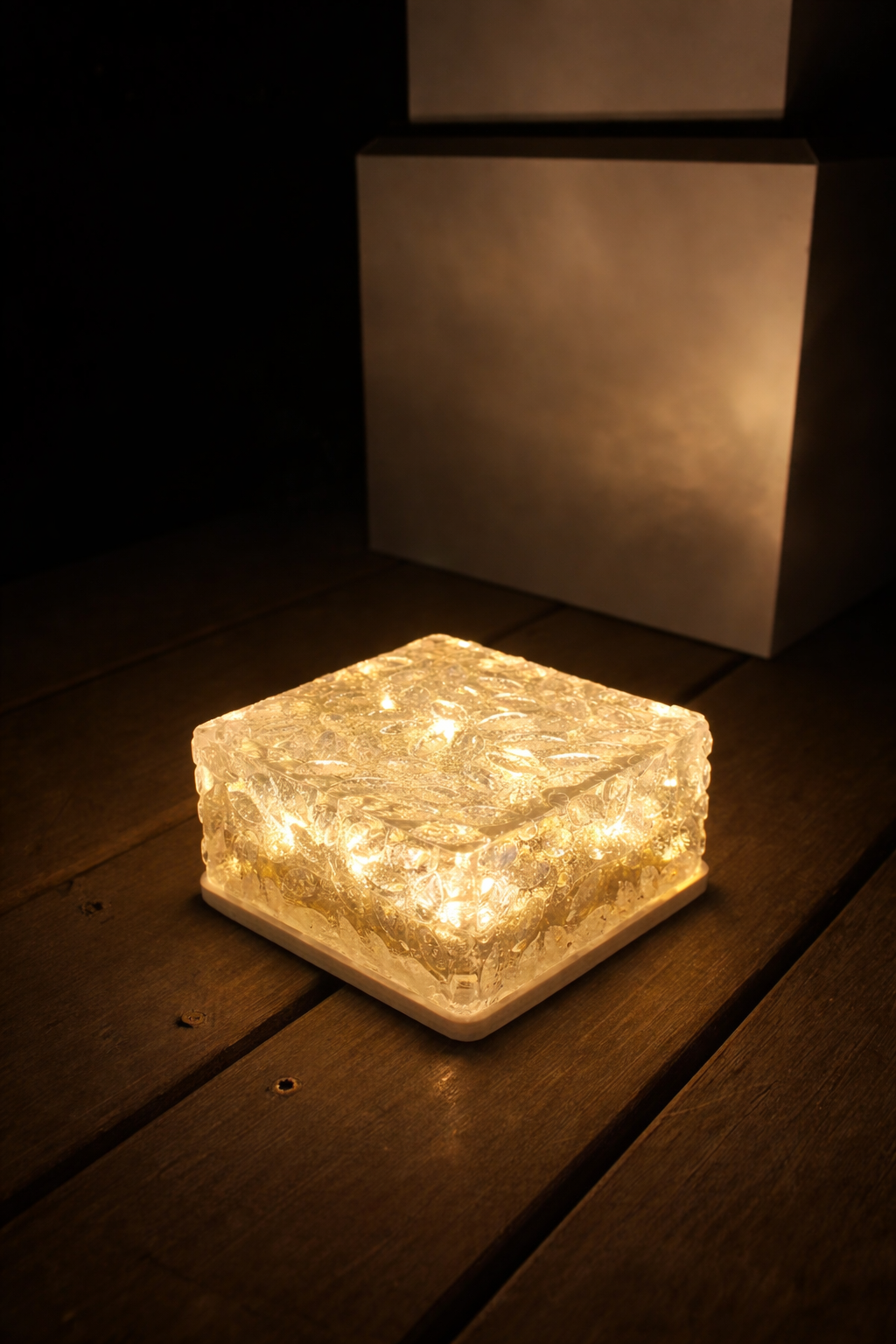 Solar Brick Lights (Warm White) 2 Pack - Image 2