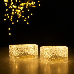 Solar Brick Lights (Warm White) 2 Pack