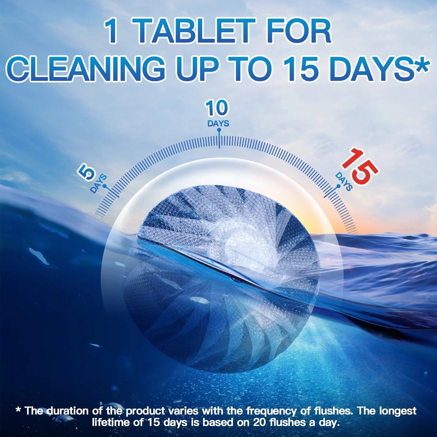 Toilet Cleaner Tablets - 20 Pack - Image 5